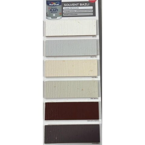MARSHALL PANEL KAPI BOYASI SOLVENT BAZLI 1 Lt
