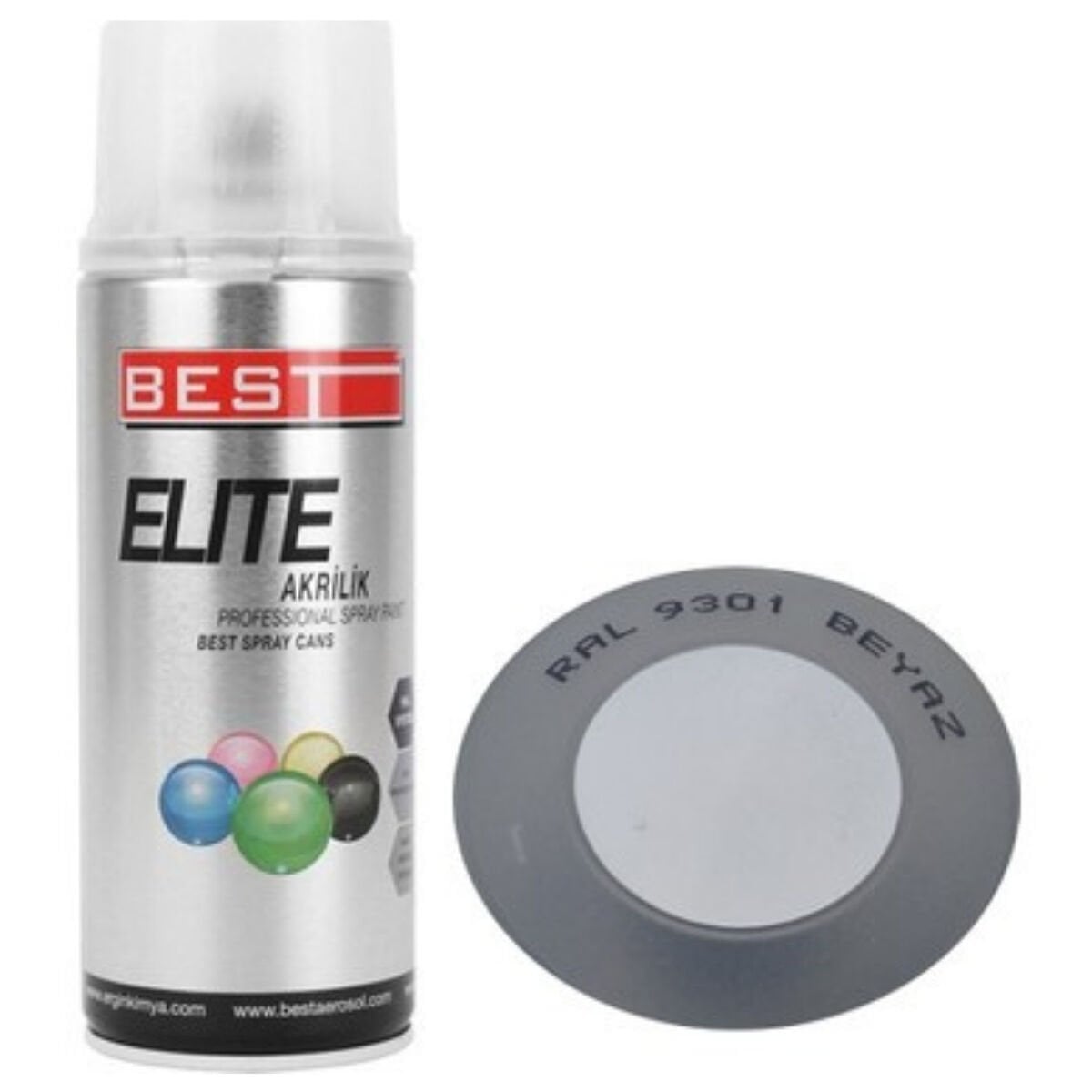BEST ELITE SPREY BOYA PÜTÜR 400 ML BEYAZ
