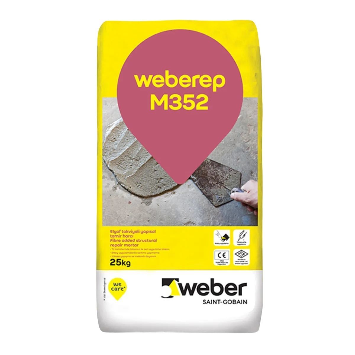 Weberep Tamir Harcı M352 25 kg