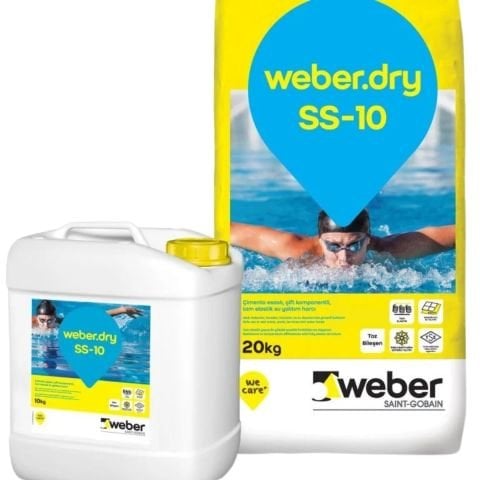 Weber Dry SS 10 Tam Elastik Su Yalıtım Harcı