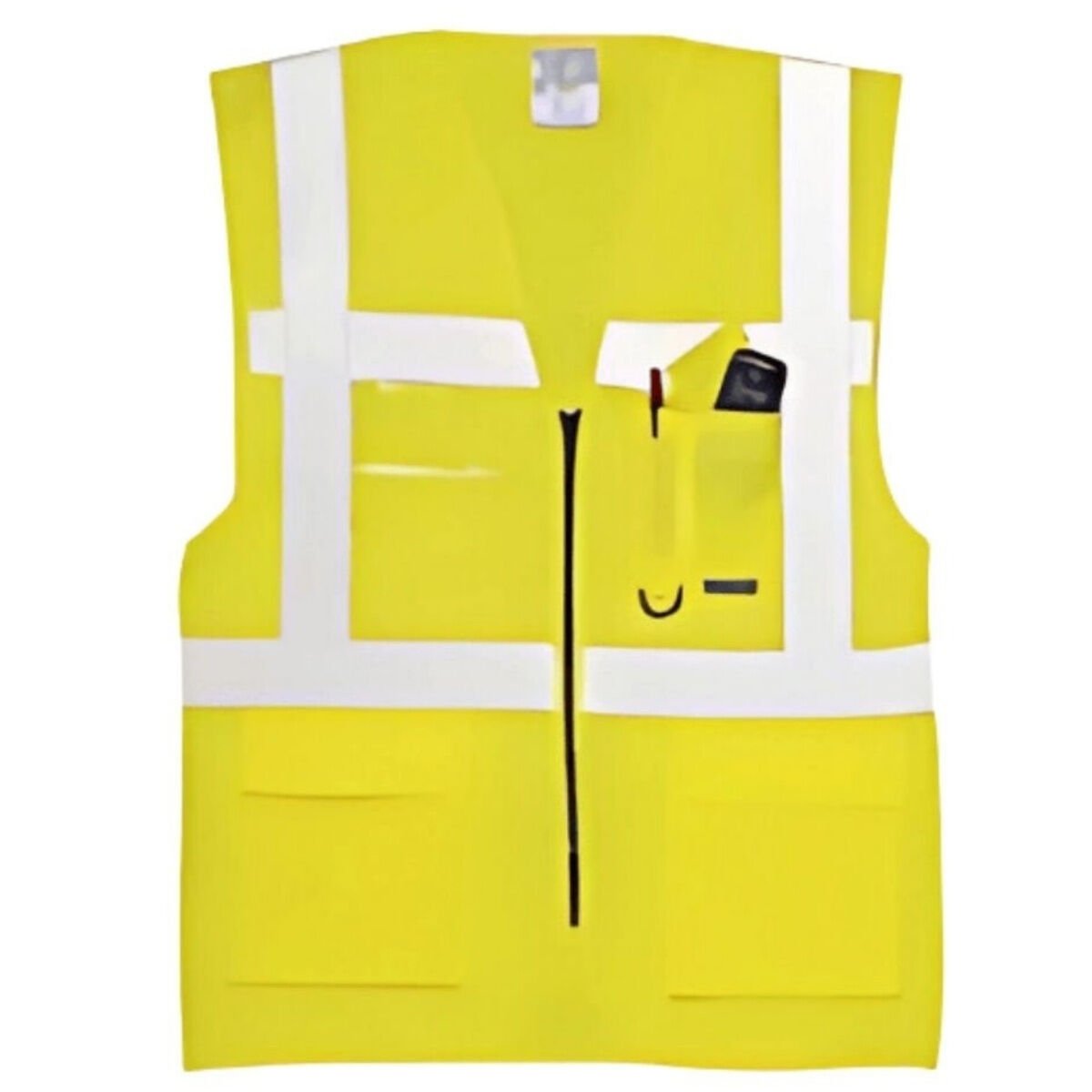 İkaz Tipi Mühendis Yeleği – Sarı