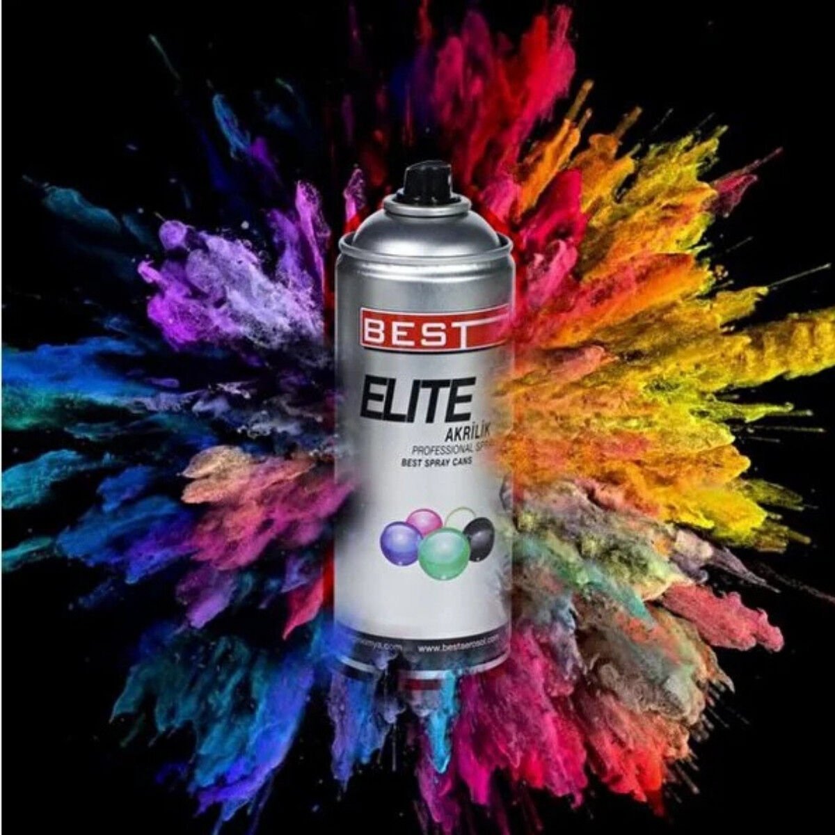 BEST SPREY BOYA KIRMIZI ELİTE 400 ML RAL 3000