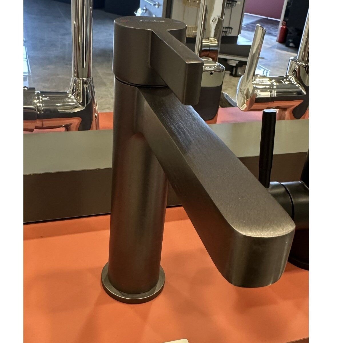 TESKA AZURA LAVABO BATARYASI FIRÇALI GUN METAL LB  107 110 06