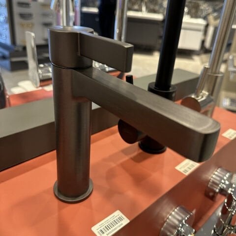 TESKA AZURA LAVABO BATARYASI FIRÇALI GUN METAL LB  107 110 06