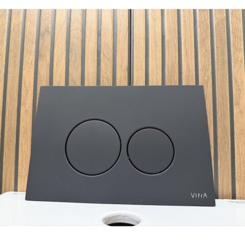 VİTRA ROOT ROUND KUMANDA PANELİ MAT SİYAH