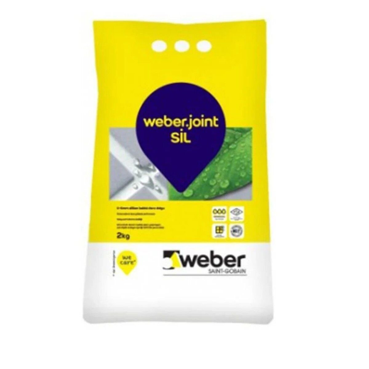 WEBER DERZ DOLGU AÇIK GRI 2 KG (SİLİKONLU)