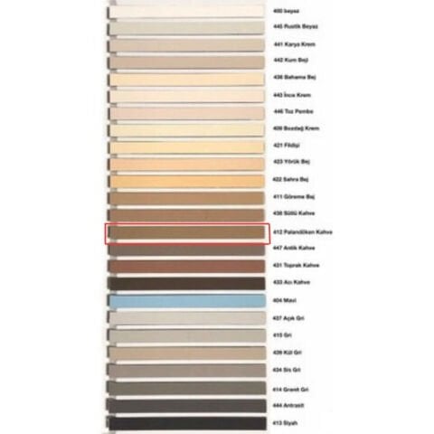 WEBER DERZ  DOLGU PALANDÖKEN KAHVE 5 KG (SİLİKONLU)