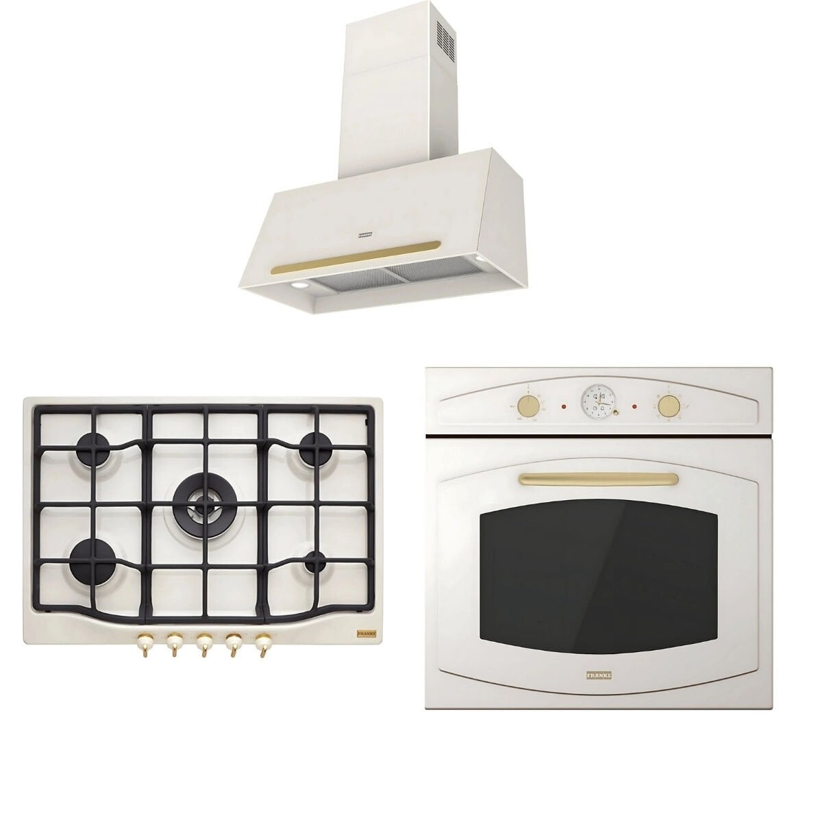 FRANKE CLASSICLINE KREM 3 LU ANKASTRE SET (TEŞHİR)