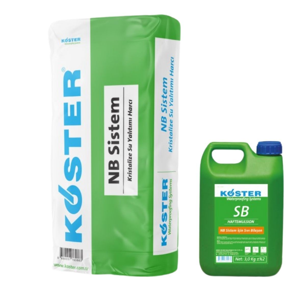 Köster Nb Sistem Kristalize Su Yalıtım Harcı