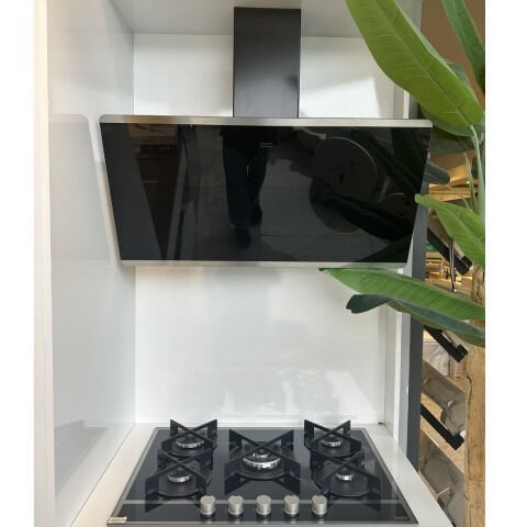 FRANKE SMART LINEAR SIYAH DAVLUMBAZ + MARIS GLASS SIYAH OCAK 2'LI SET(TESHIR URUNU)