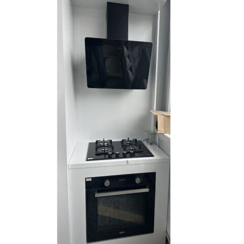 Franke Siyah Cam Ankastre Set 3'lu (TESHIR URUNUDUR)