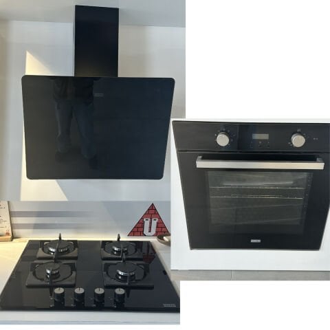 FRANKE ANKASTRE SIYAH SMART CAM 3 LU SET (TESHIR URUNUDUR)