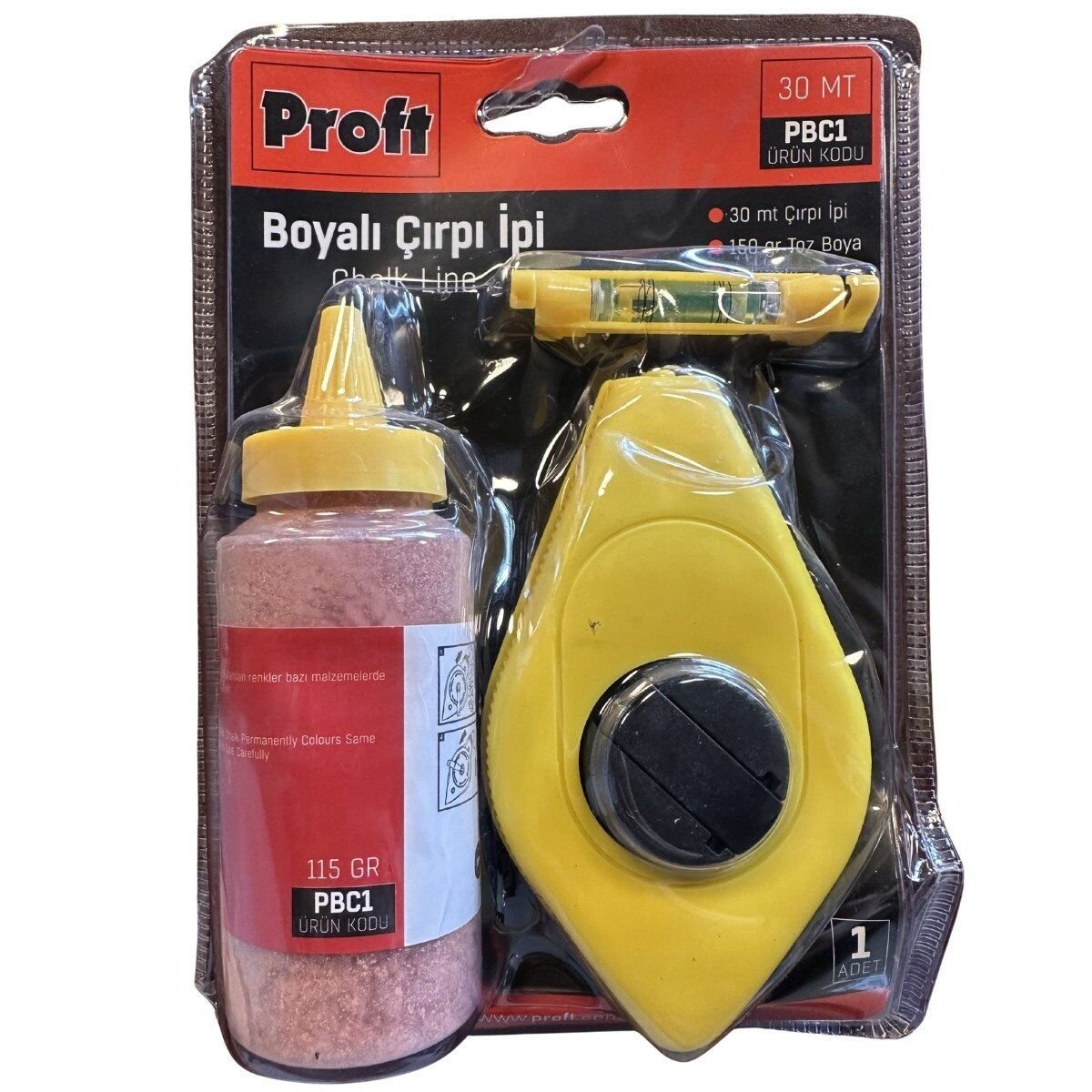 PROFT BOYALI ÇIRPI İPİ 30 MT
