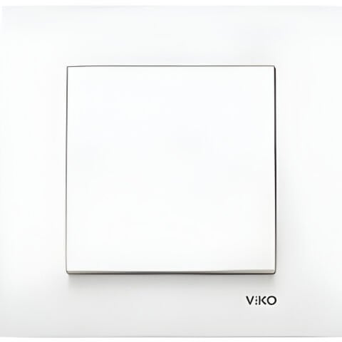 VİKO KARE ANAHTAR BEYAZ 90967001 MERİDİAN