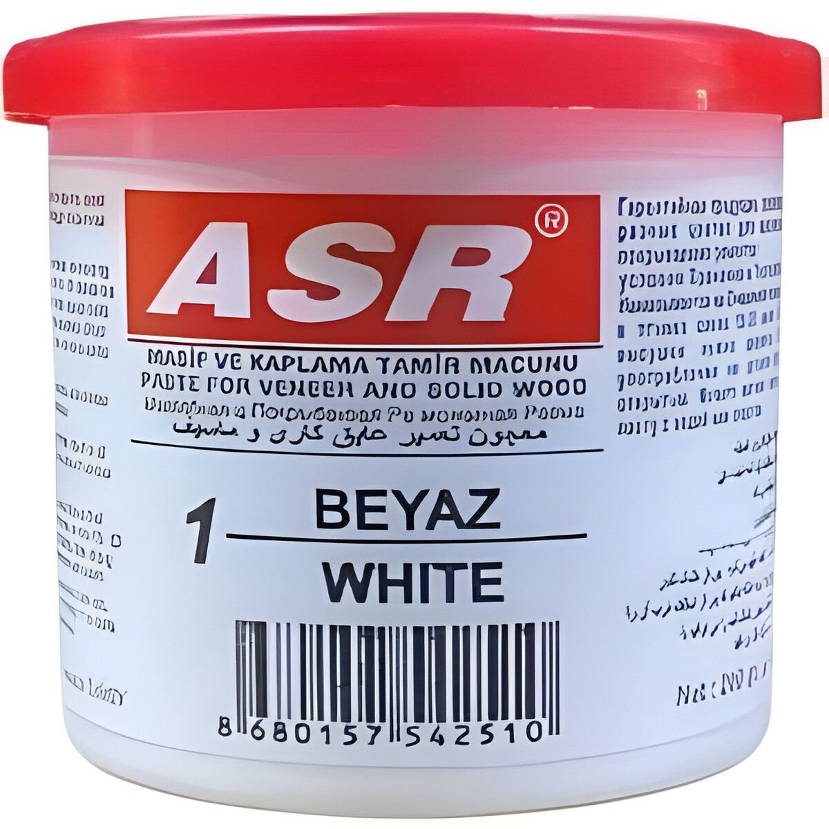 MOBİLYA MACUN ASR BEYAZ