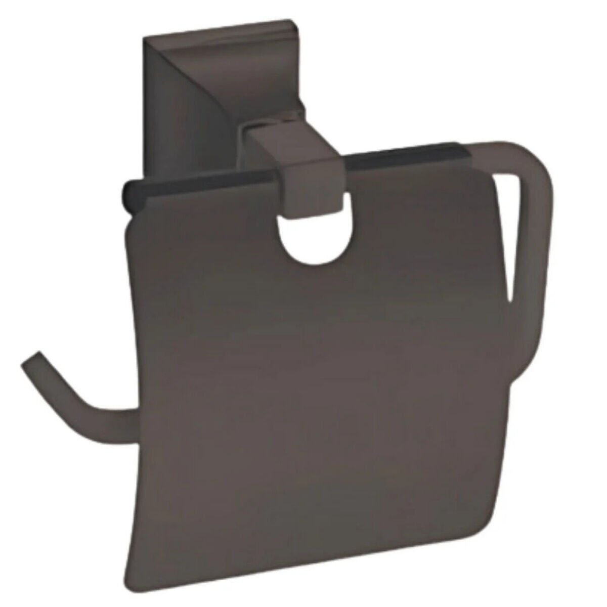 Karlim Galya Tuvalet Kağıtlık Kapaklı Siyah