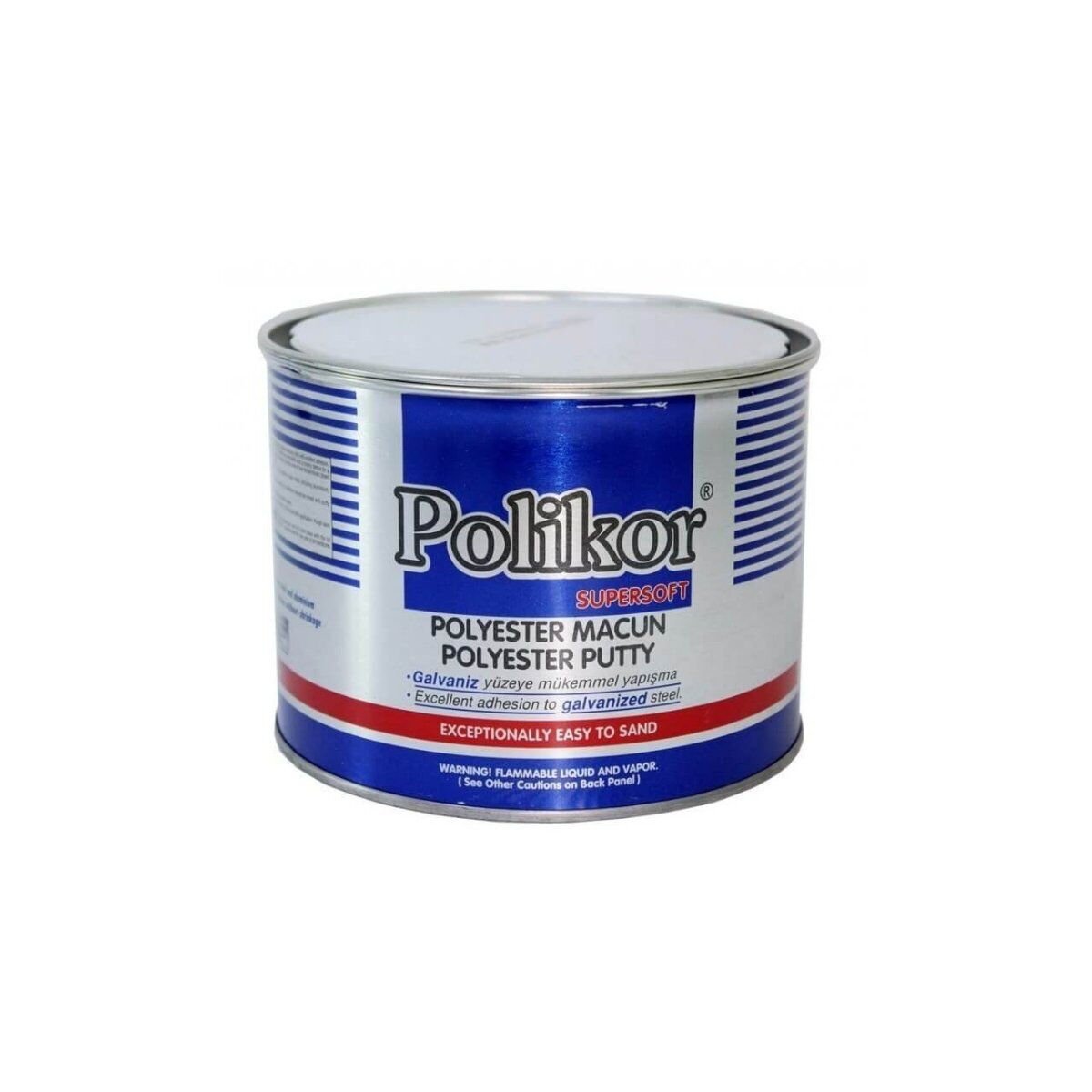 Polikor Polyester Çelik Macun 1/2 450 gr
