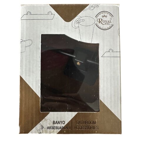 EROL ROYAL SİYAH YAPIŞKANLI AÇIK WC KAĞITLIK