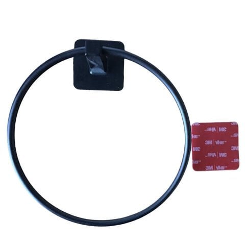 EROL ROYAL SİYAH YAPIŞKANLI YUVARLAK HAVLULUK