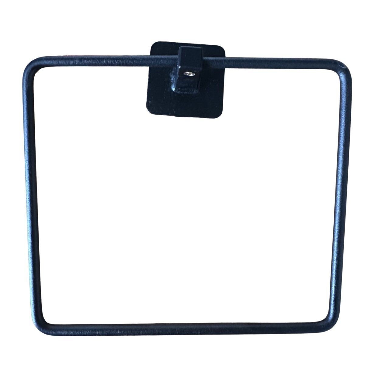 EROL ROYAL SİYAH YAPIŞKANLI KARE HAVLULUK