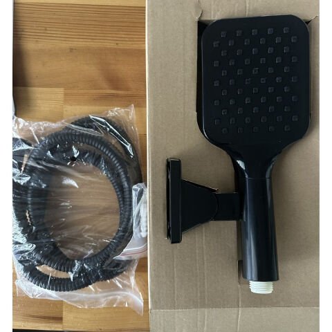 KARLİM NETA DUŞ SETİ SİYAH KDM.20.33