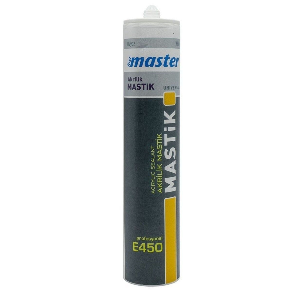 MASTER AKRİLİK MASTİK E450 BEYAZ 450GR