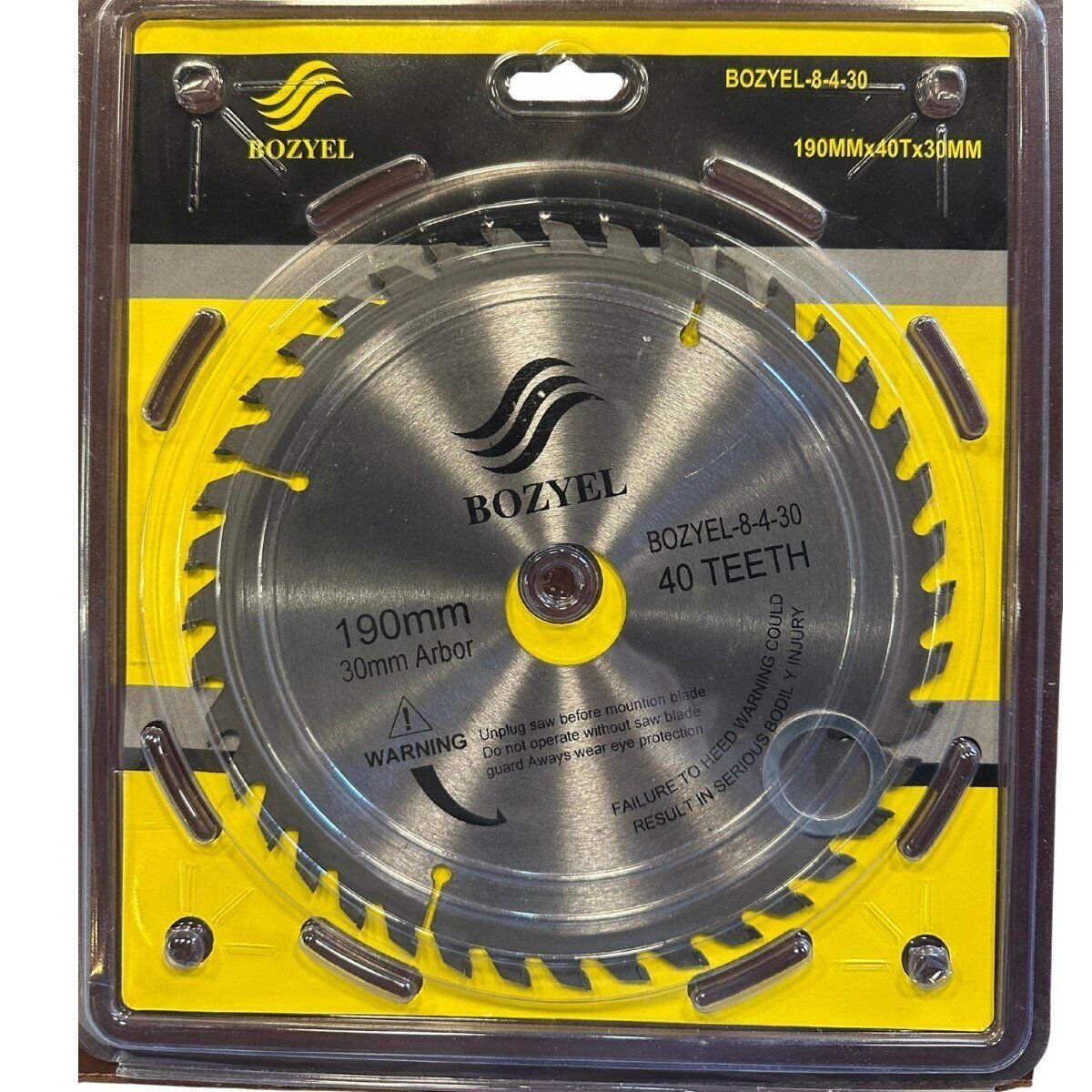 BOZYEL SUNTA TESTERESİ 190X40