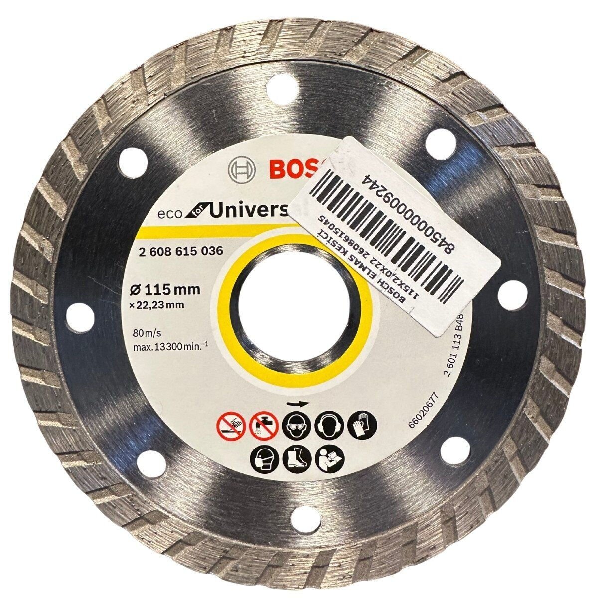 BOSCH ELMAS KESİCİ 115X2,0X22 MM 2608615036