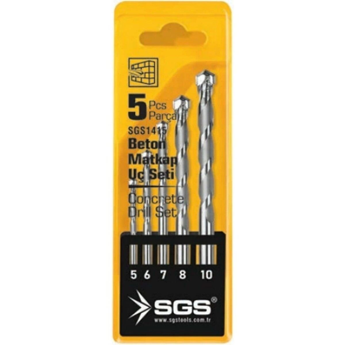 SGS ELMAS UÇ TAKIM 5 Lİ 1415