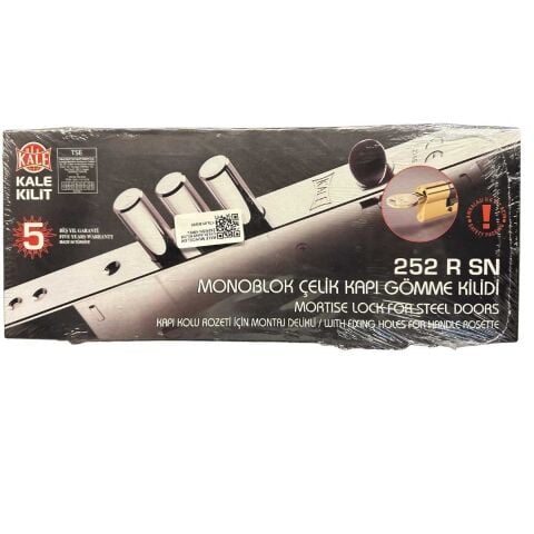 KALE 252 R SN MONOBLOK ÇELİK KAPI GÖMME KİLİT KG01