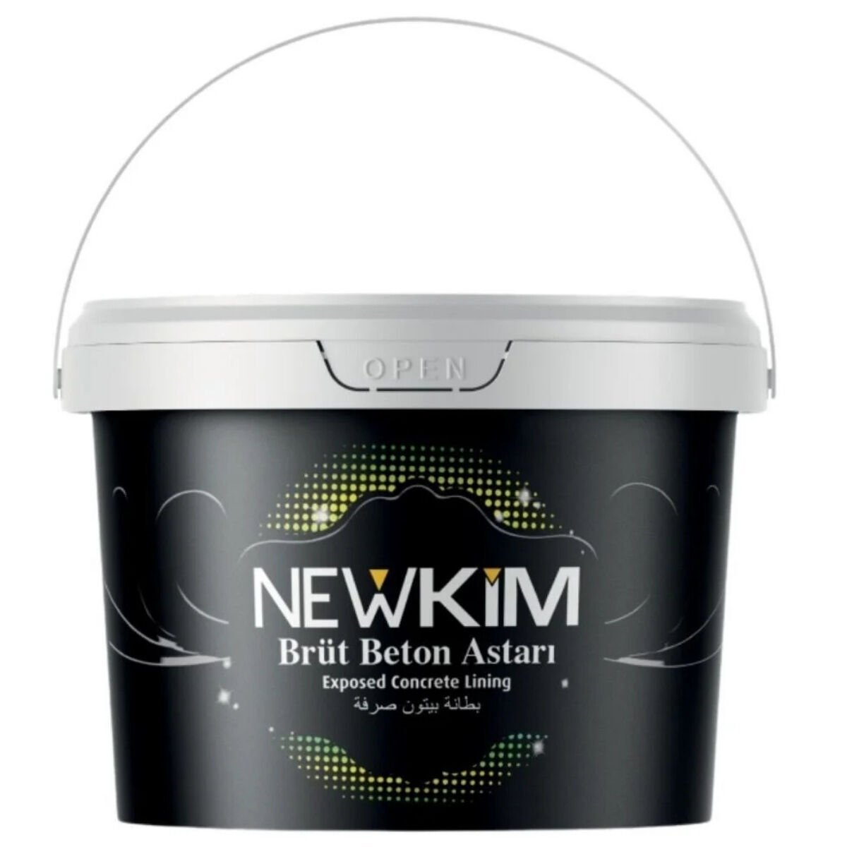 Newkim Brüt Beton Astarı 3 kg Kırmızı