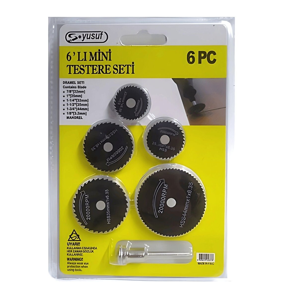 Mini Testere Seti 6 LI