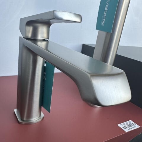 VALTEMO VM-2401 VALENTINI BRUSHED NICHEL LAVABO BATARYASI