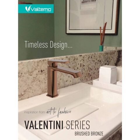 VALTEMO VM-2402 VALENTINI BRUSHED BRONZE LAVABO BATARYASI