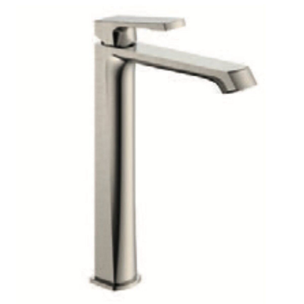 VALTEMO VM-2431 VALENTINI BRUSHED NICHEL LAVABO BATARYASI UZUN