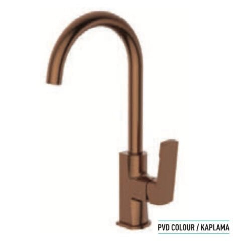 VALTEMO VM-2422 VALENTINI BRUSHED BRONZE EVİYE BATARYASI