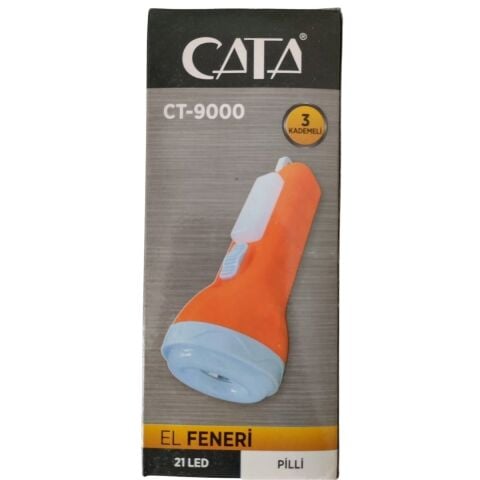 CATA EL FENERİ CT-9000 PİLLİ 3 FONKSIYONLU