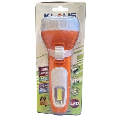 KLAUS ŞARJLI LED EL FENERİ
