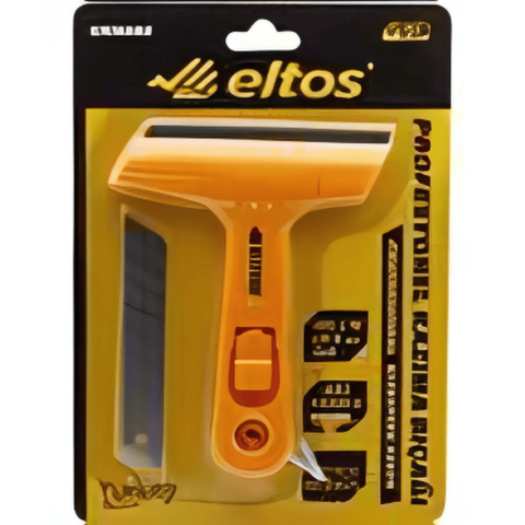 Eltos Cam Kazıma Bıçağı Yedek Jiletli Saplı 14.5 cm CKS002
