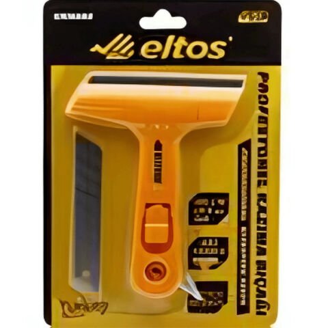 Eltos Cam Kazıma Bıçağı Yedek Jiletli Saplı 14.5 cm CKS002