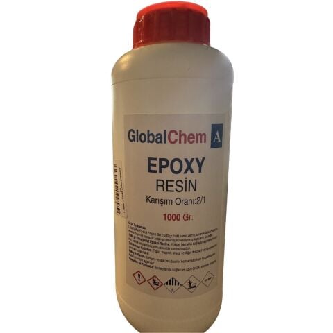 GLOBAL EPOXY ŞEFFAF RESİN 1 KG