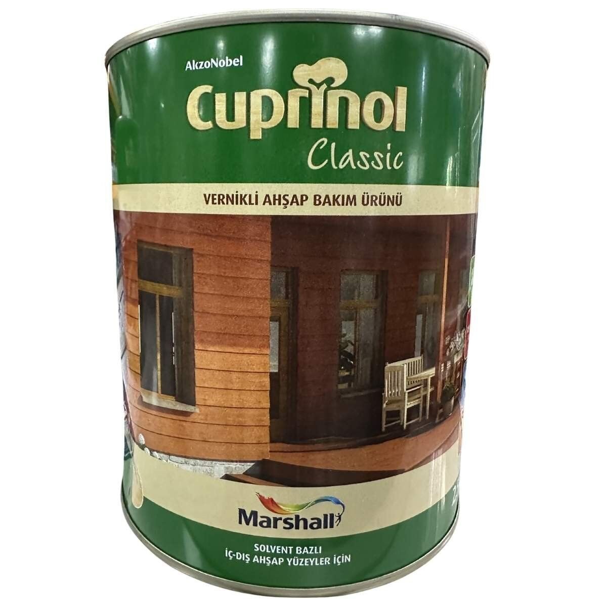 MB CUPRİNOL VERNİKLİ AHŞAP KORUYUCU NATUREL 8501  2,5 LT