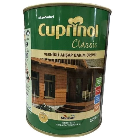 MB CUPRİNOL VERNİKLİ AHŞAP KORUYUCU NATUREL 8501 0,75LT