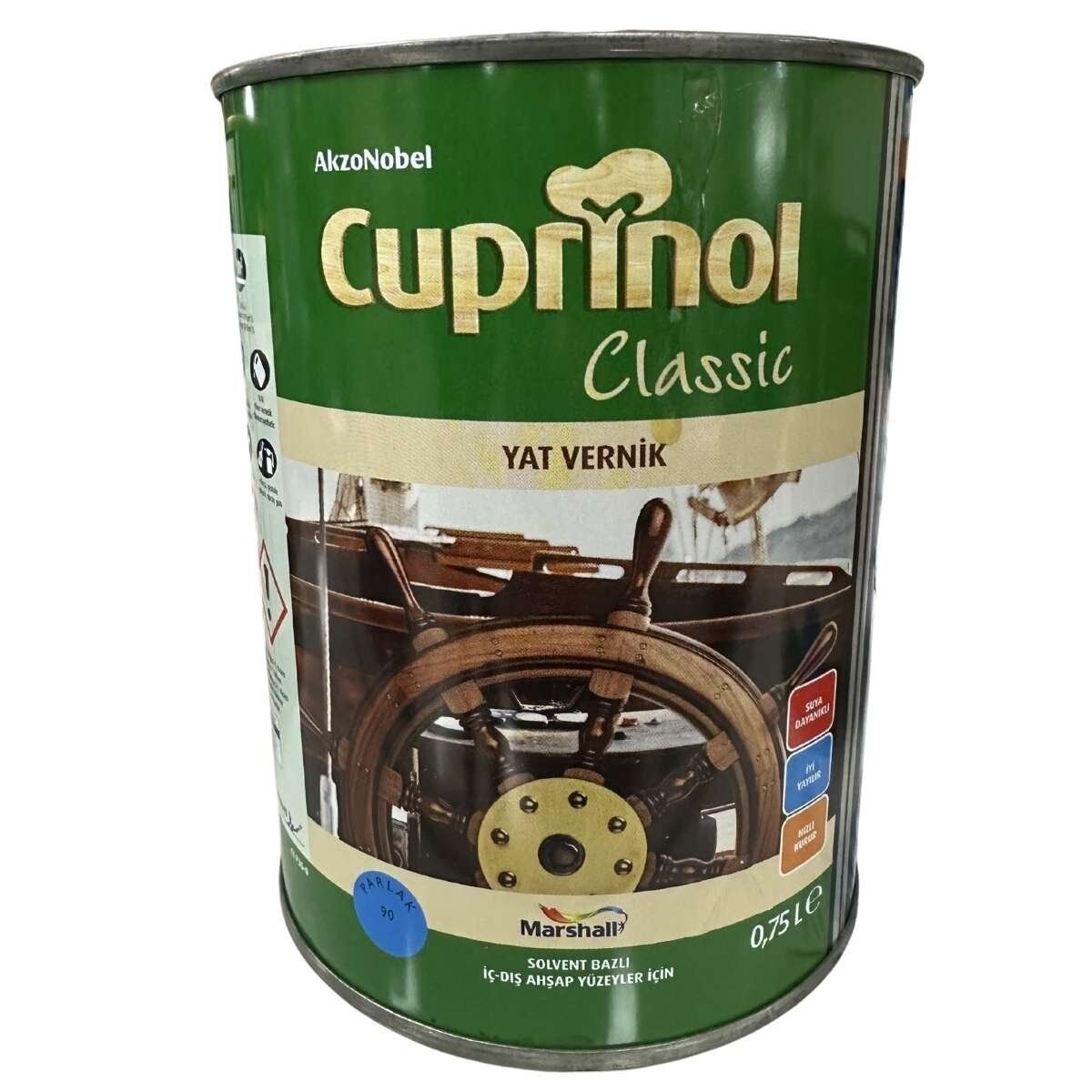 MB CUPRİNOL YAT VERNİK PARLAK 0,75 LT