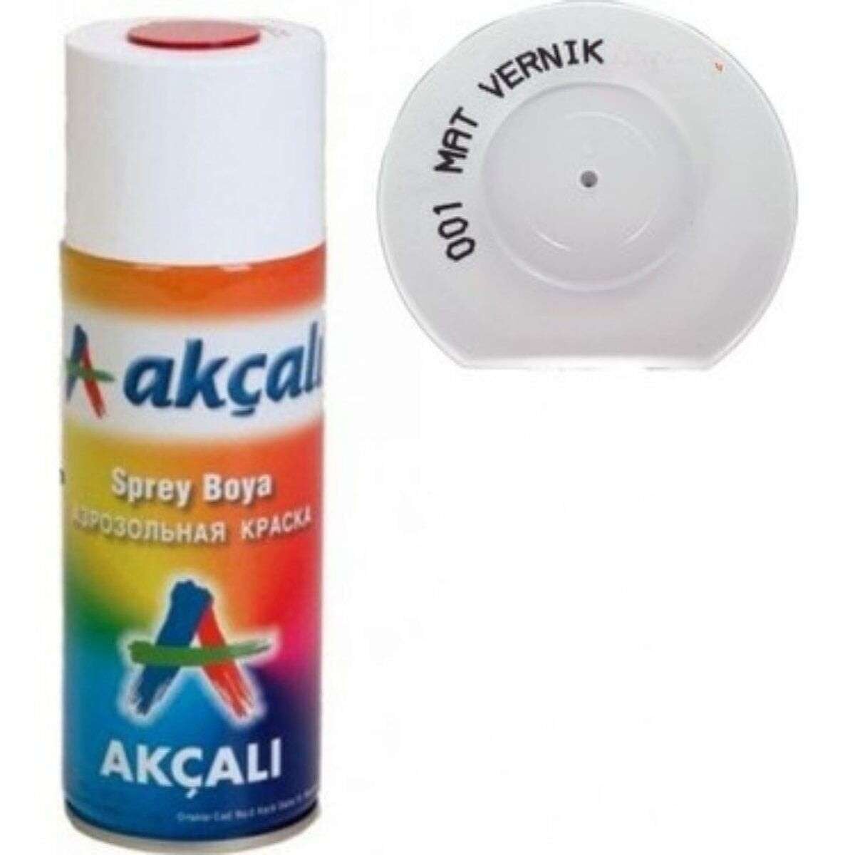 AKÇALI SPREY MAT VERNİK 001