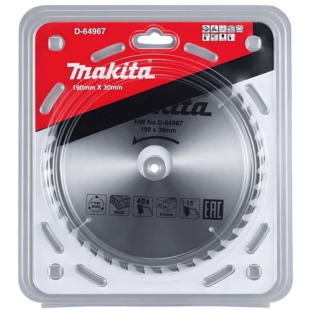 Makita D-64967 190mm Elmas Daire Testere