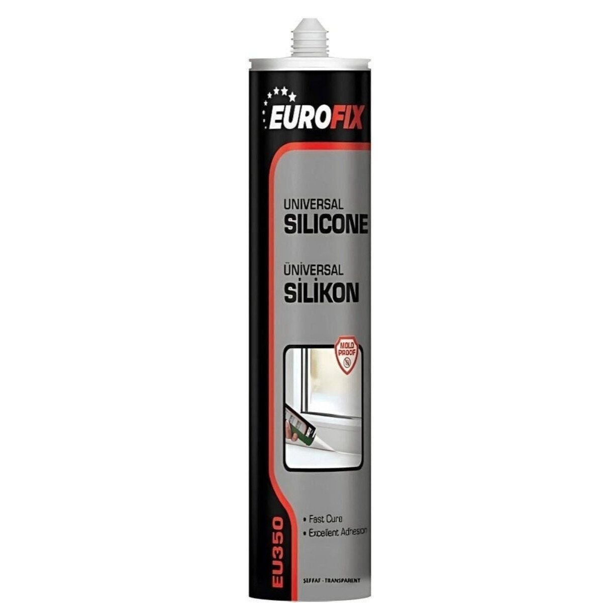 EUROFIX SİLİKON ŞEFFAF 280 gr