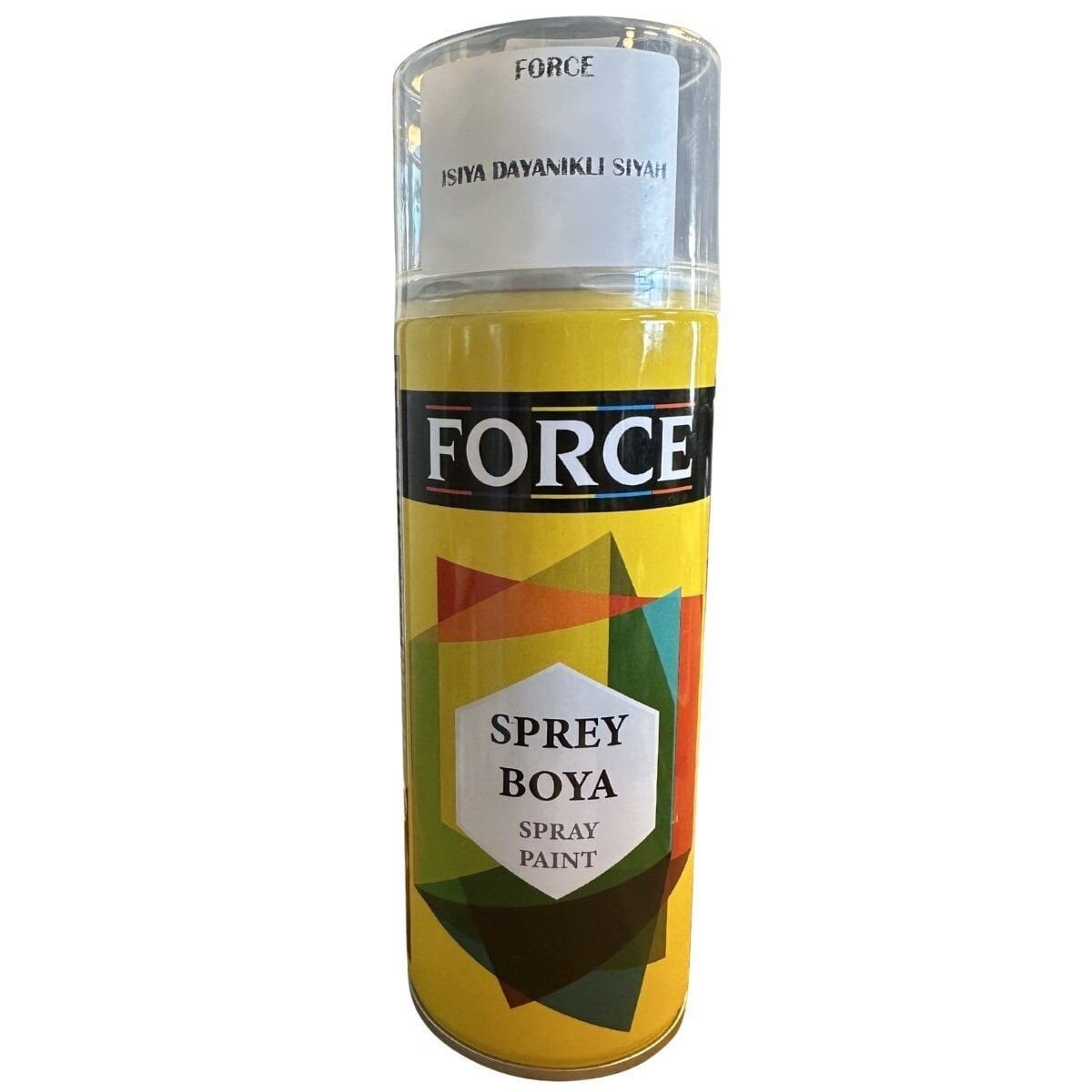 FORCE ISIYA DAYANIKLI SPREY BOYA SİYAH