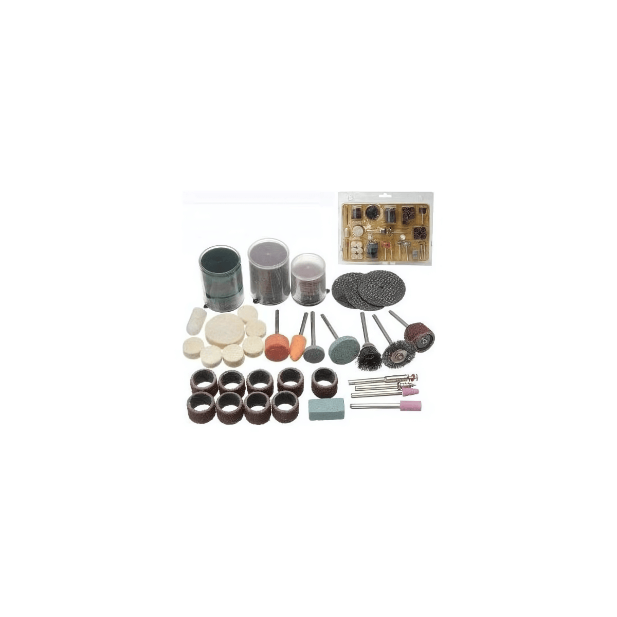 Meşem Metal Zımpara Gravür Oyma Seti 105 Parça