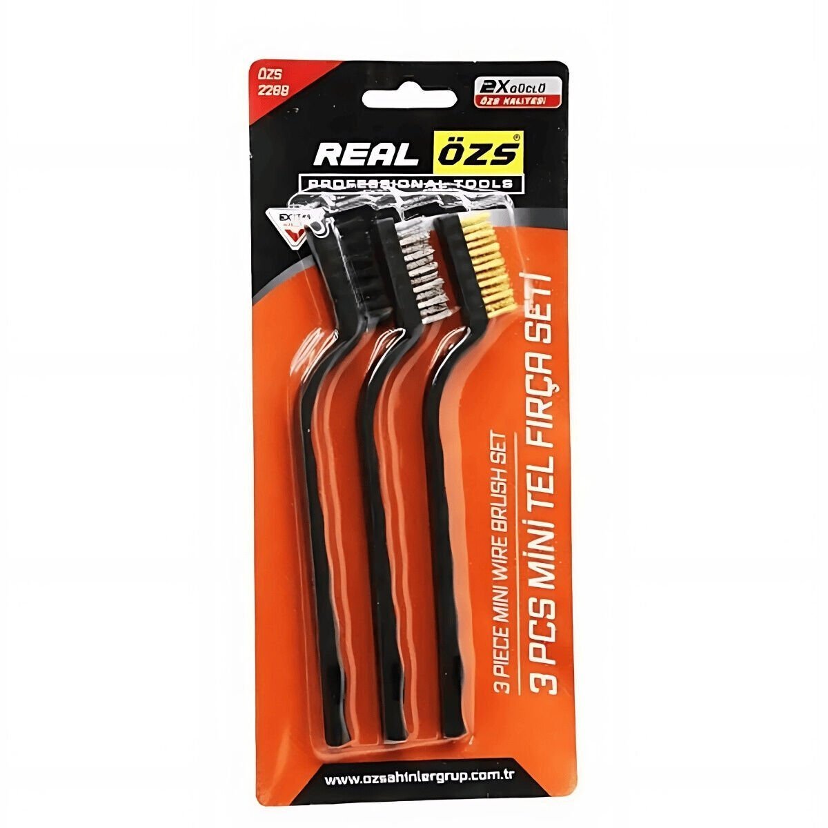 Real ÖZS Mini Fırça Seti 3lü